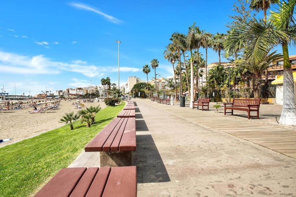 Appart Vista Mare Giada Vicino Alla Spiaggia Лос Кристианос Экстерьер фото
